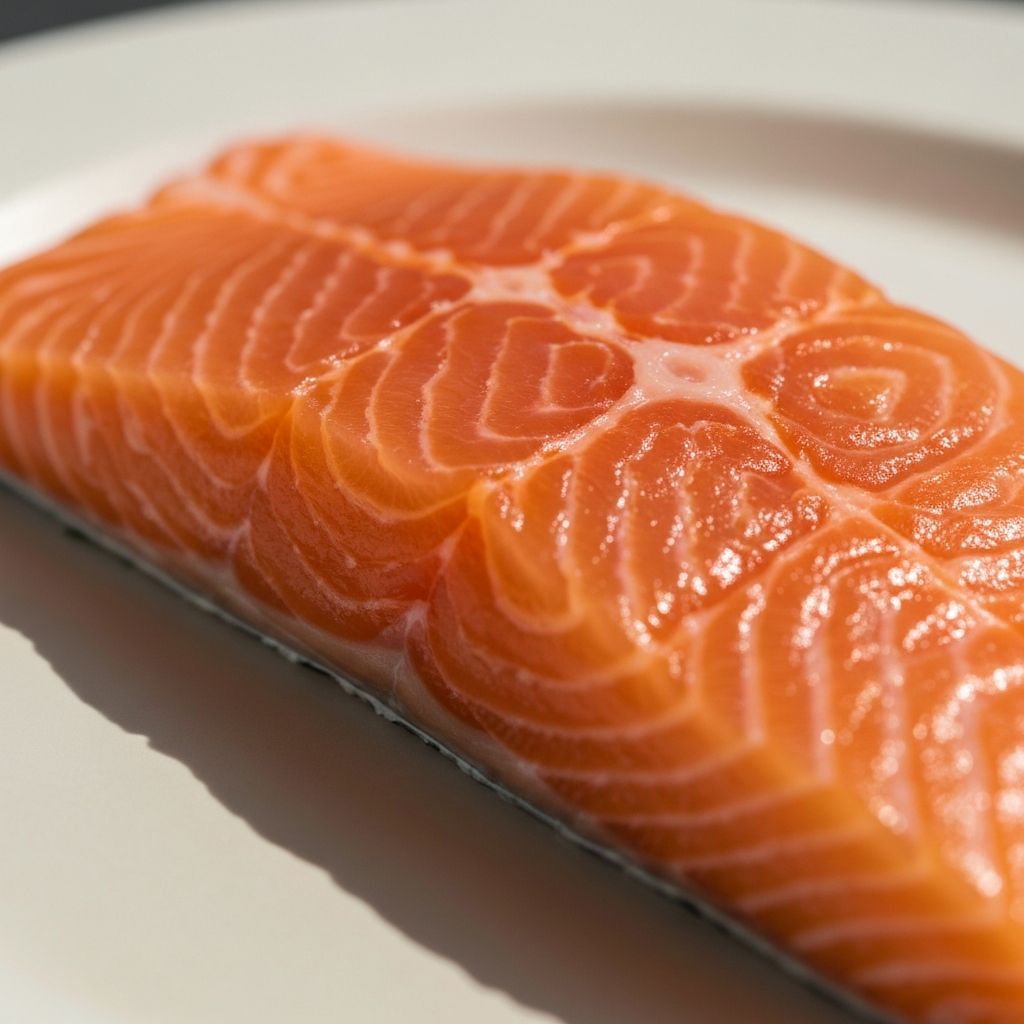 Świeży filet z łososia atlantyckiego